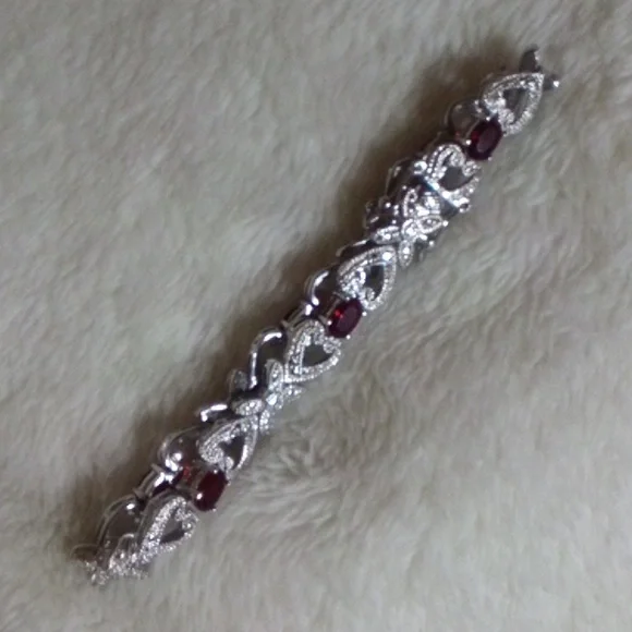 BRACELET XS & OS ABSOLUTELY GORGEOUS 7 INCH BRACELET! NEW IN BOX! - Picture 8 of 9